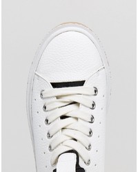 weiße Turnschuhe von Asos