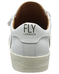 weiße Turnschuhe von Fly London