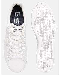 weiße Turnschuhe von Jack and Jones