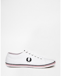 weiße Turnschuhe von Fred Perry