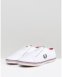 weiße Turnschuhe von Fred Perry