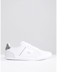 weiße Turnschuhe von Lacoste