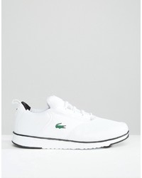 weiße Turnschuhe von Lacoste