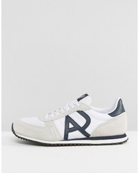 weiße Turnschuhe von Armani Jeans