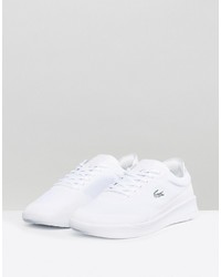 weiße Turnschuhe von Lacoste