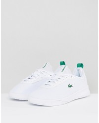 weiße Turnschuhe von Lacoste