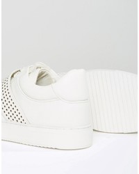 weiße Turnschuhe von Asos