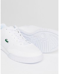 weiße Turnschuhe von Lacoste