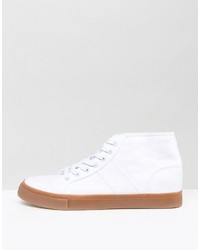 weiße Turnschuhe von Asos