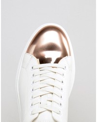 weiße Turnschuhe von Asos