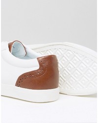 weiße Turnschuhe von Asos