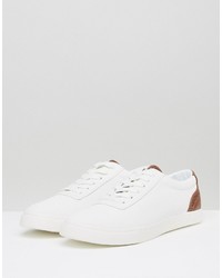 weiße Turnschuhe von Asos