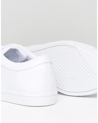 weiße Turnschuhe von Lacoste