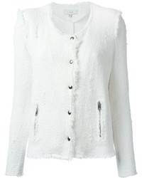 weiße Tweed-Jacke von IRO