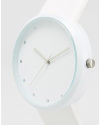 weiße Uhr von Asos