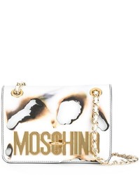 weiße Umhängetasche von Moschino