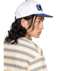 weiße und blaue Baseballkappe von Off-White