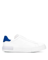 weiße und blaue Leder niedrige Sneakers von Hogan