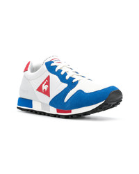 weiße und blaue niedrige Sneakers von Le Coq Sportif