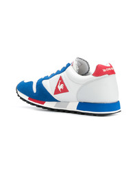 weiße und blaue niedrige Sneakers von Le Coq Sportif