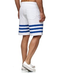 weiße und blaue Shorts von Redbridge