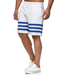 weiße und blaue Shorts von Redbridge