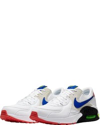weiße und blaue Sportschuhe von Nike Sportswear