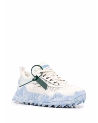 weiße und blaue Sportschuhe von Off-White