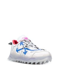 weiße und blaue Sportschuhe von Off-White