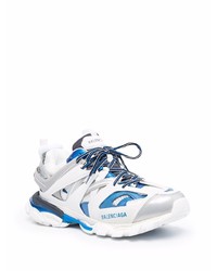 weiße und blaue Sportschuhe von Balenciaga