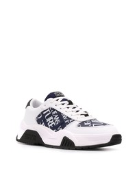 weiße und dunkelblaue Sportschuhe von VERSACE JEANS COUTURE