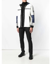 weiße und dunkelblaue Windjacke von Givenchy