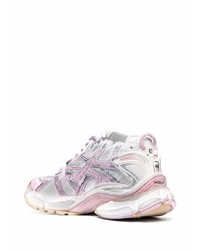 weiße und rosa Sportschuhe von Balenciaga