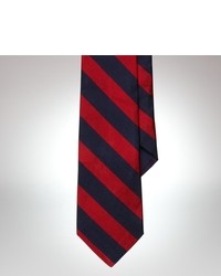 weiße und rote und dunkelblaue Krawatte