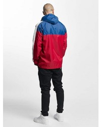 weiße und rote und dunkelblaue Windjacke von Ecko Unltd.