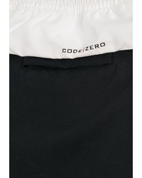 weiße und schwarze Badeshorts von CODE-ZERO