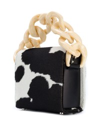 weiße und schwarze Clutch von MARQUES ALMEIDA