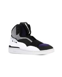 weiße und schwarze hohe Sneakers von Puma