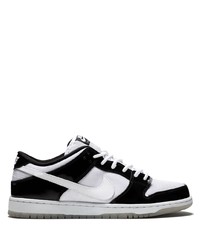 weiße und schwarze niedrige Sneakers von Nike