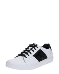 weiße und schwarze niedrige Sneakers von Toms