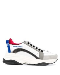 weiße und schwarze Sportschuhe von DSQUARED2