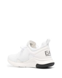 weiße und schwarze Sportschuhe von Ea7 Emporio Armani