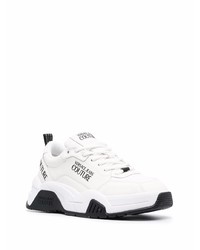 weiße und schwarze Sportschuhe von VERSACE JEANS COUTURE