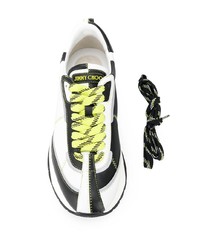 weiße und schwarze Sportschuhe von Jimmy Choo