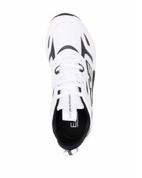 weiße und schwarze Sportschuhe von Ea7 Emporio Armani
