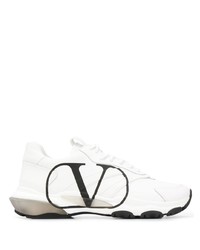 weiße und schwarze Sportschuhe von Valentino Garavani