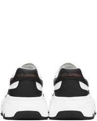 weiße und schwarze Sportschuhe von Dolce & Gabbana