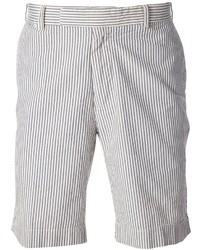 weiße und schwarze vertikal gestreifte Shorts von Polo Ralph Lauren