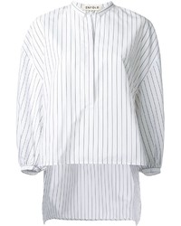 weiße vertikal gestreifte Bluse von Enfold