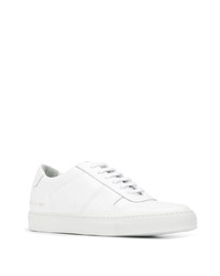 weiße verzierte niedrige Sneakers von Common Projects